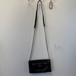 Leather Crossbody Bag, Coach Mickie Mini with chain strap